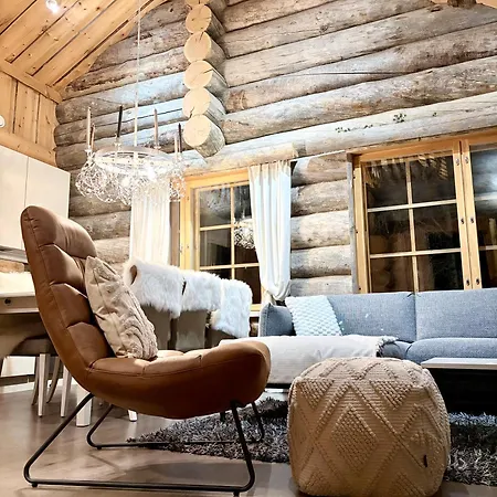 Villa Beautiful Log Cabin, And Ruka 20min Kuusamo