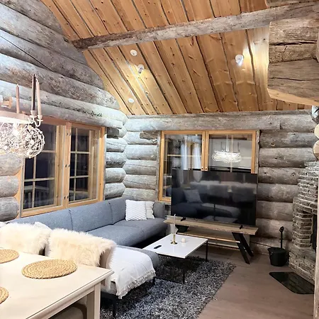 Beautiful Log Cabin, And Ruka 20min